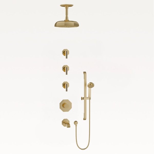 thermostatic-3-ways-shower-system-in-brushed-gold